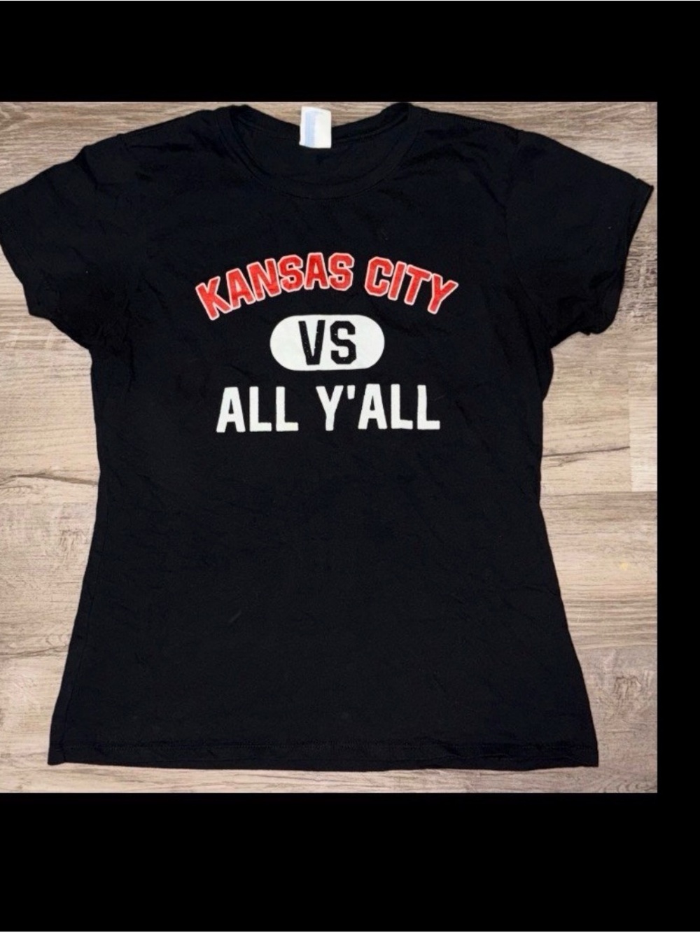 Women's Kansas City Chiefs Shirt Size Large